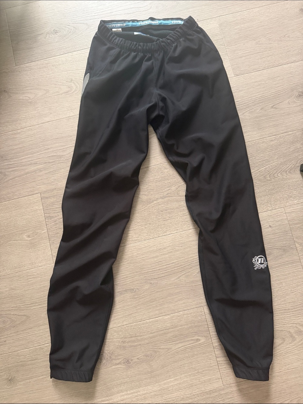 Novara Black Men's Jogger/ Bicycling Pants